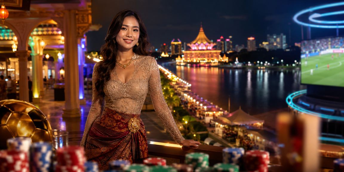 Hiburan kasino Kuching dengan tema sukan dan pertaruhan tempatan