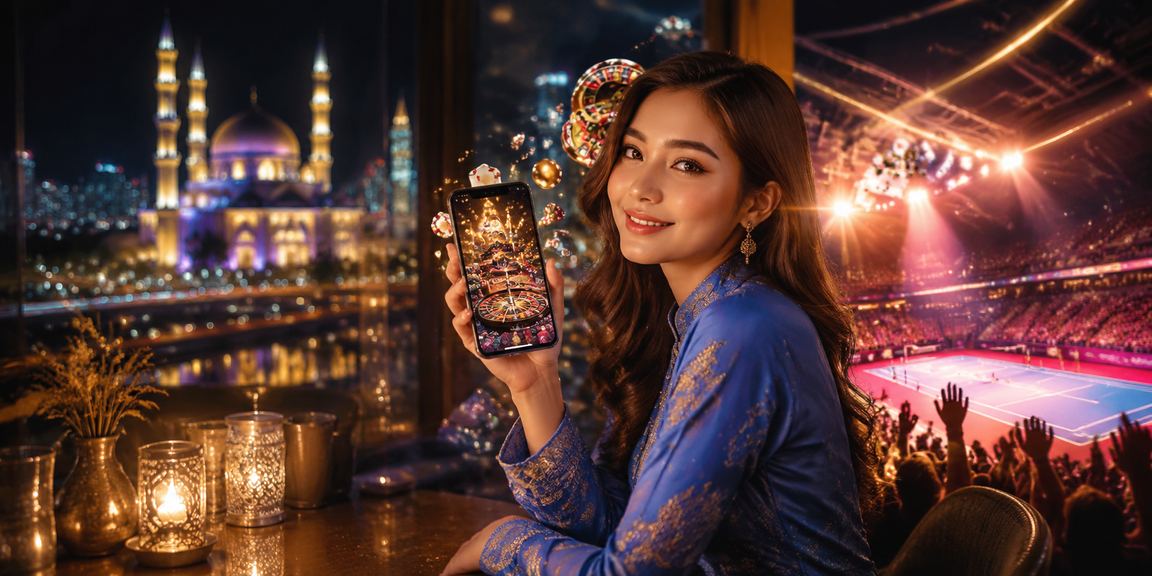 Pengguna Selangor mengakses platform pertaruhan 100r melalui telefon pintar dengan mudah